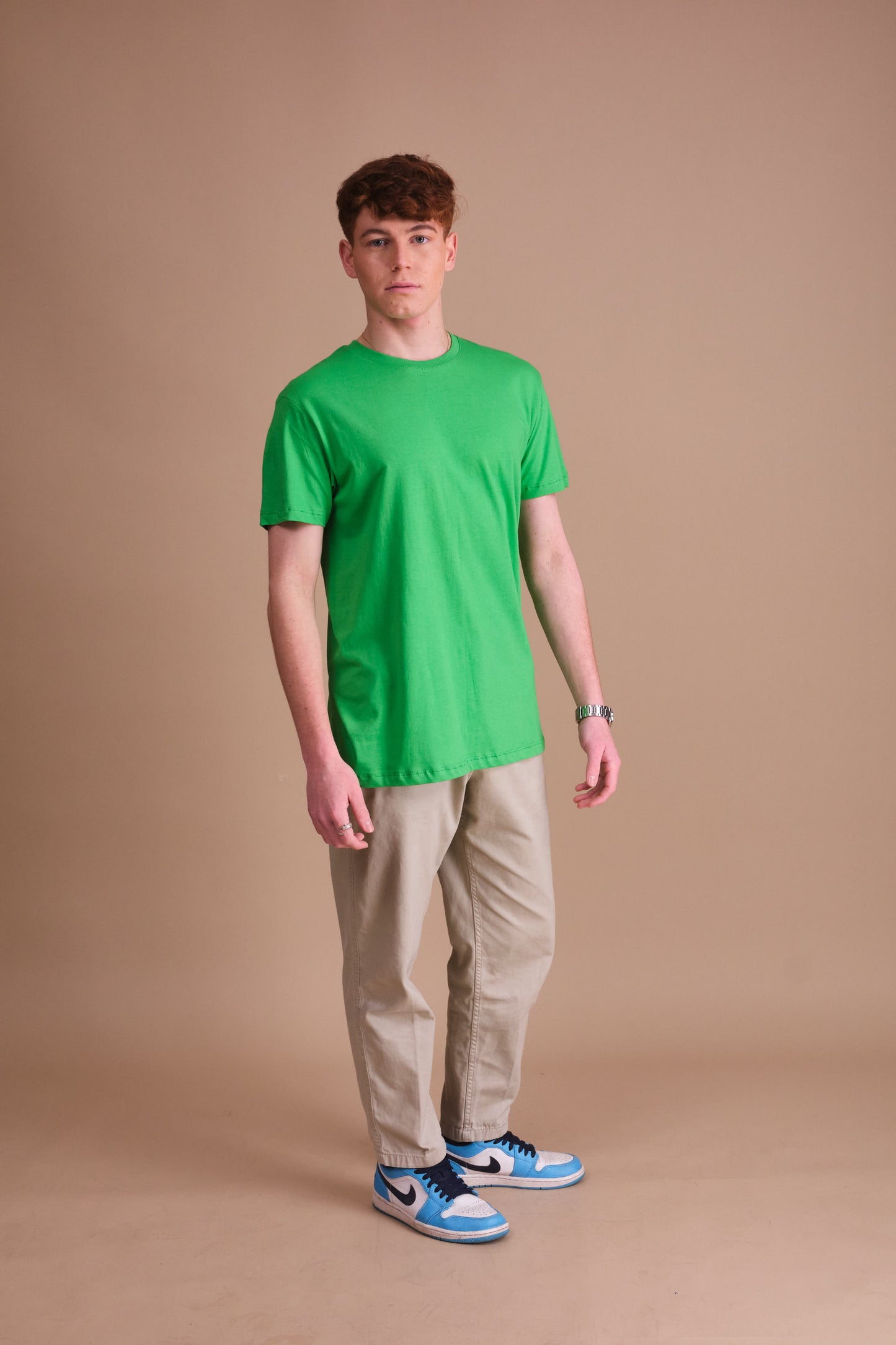 Polera Verde Manzana Básica