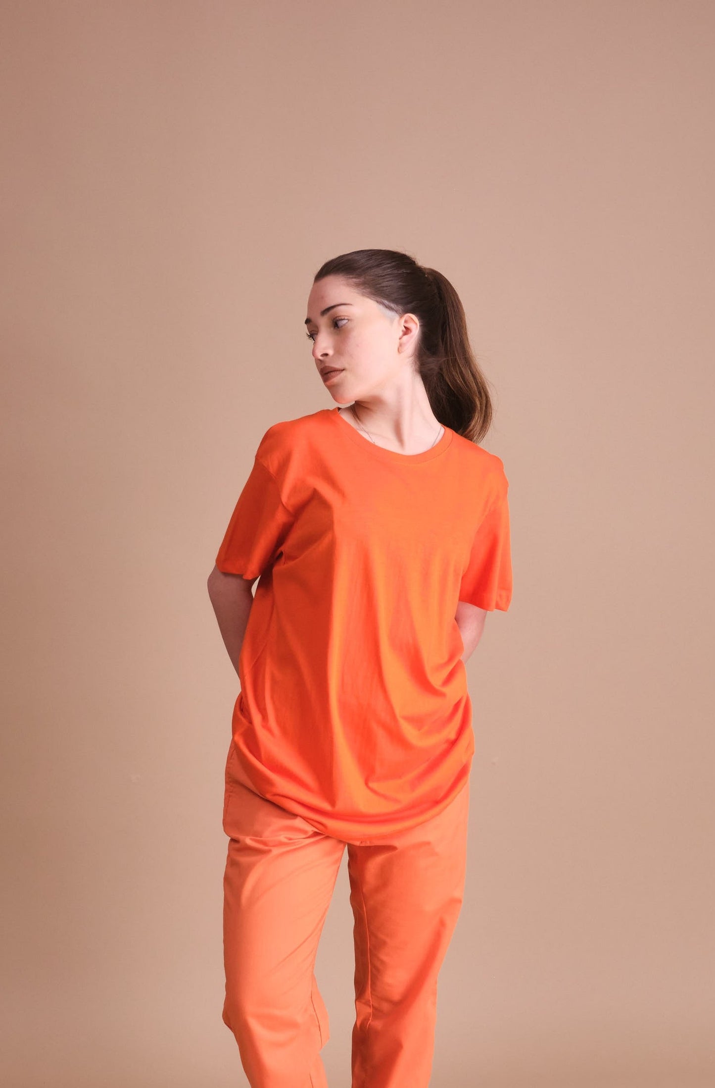 Polera Naranja Básica