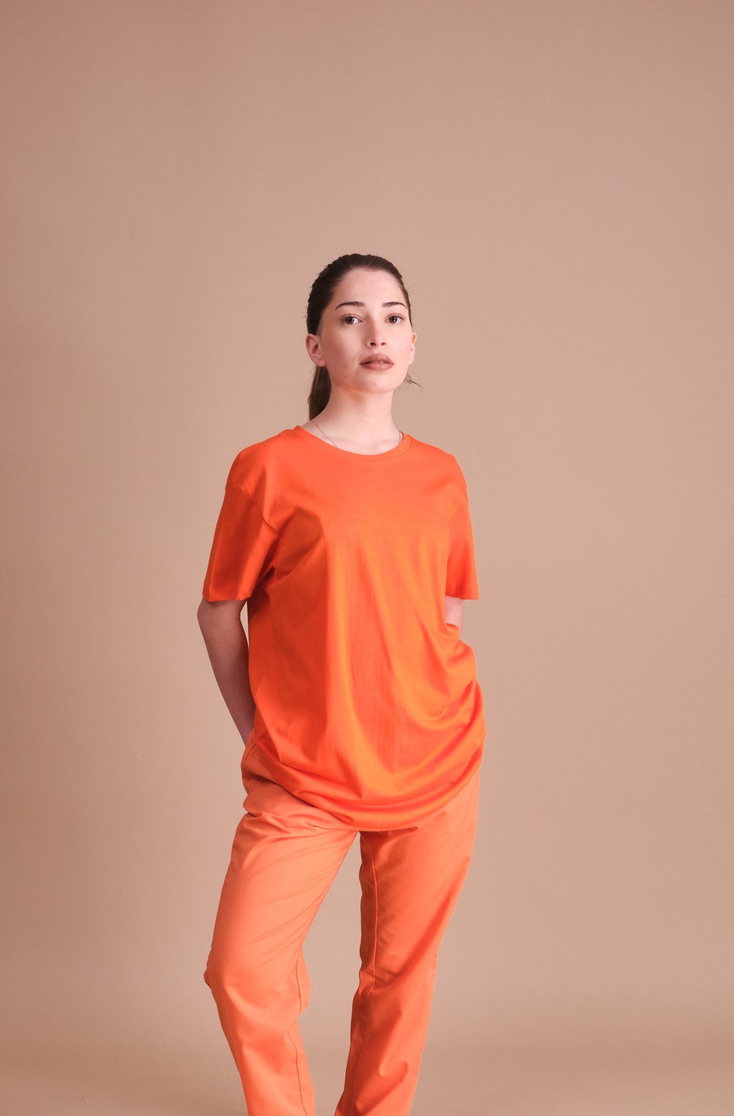 Polera Naranja Básica